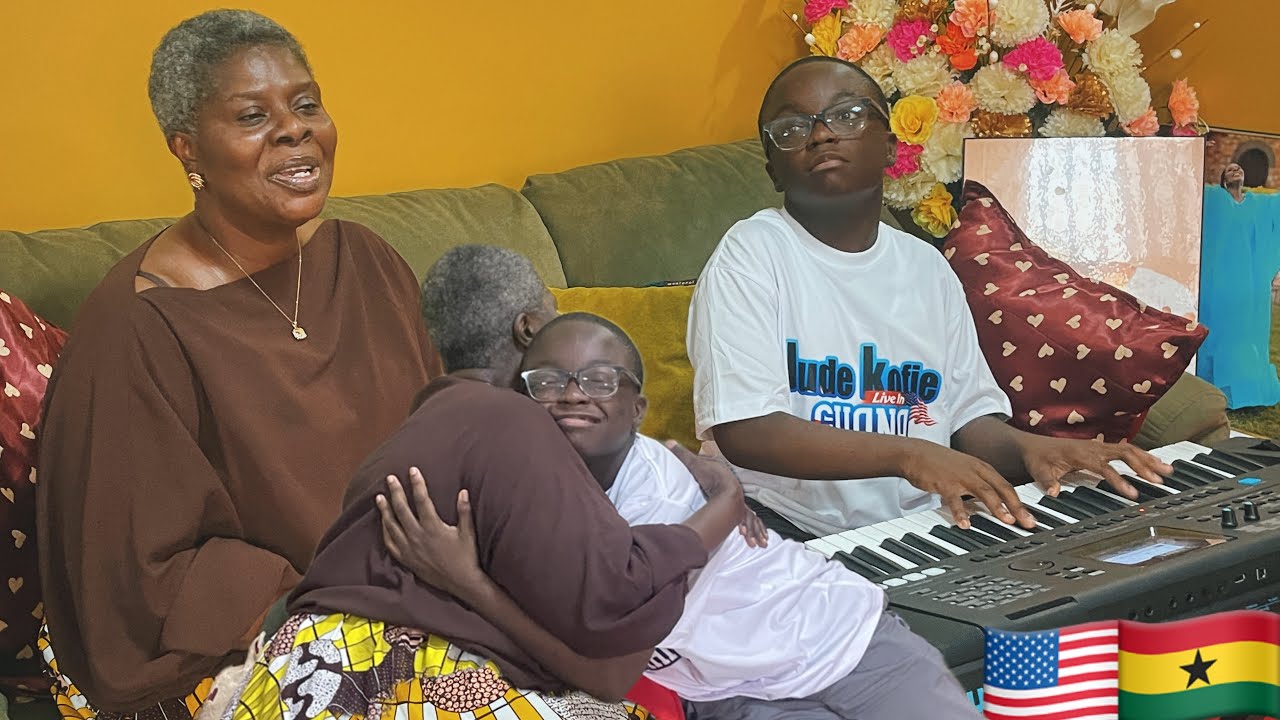 Jude Kofie Surprises Legendary Amy Newman in Her Home 🎹🇬🇭🇺🇸