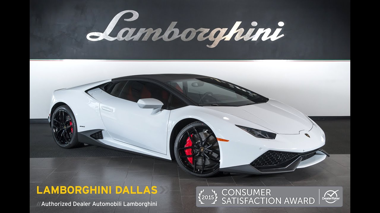 2015 Lamborghini Huracan LP 610-4 Bianco Icaurs LC353