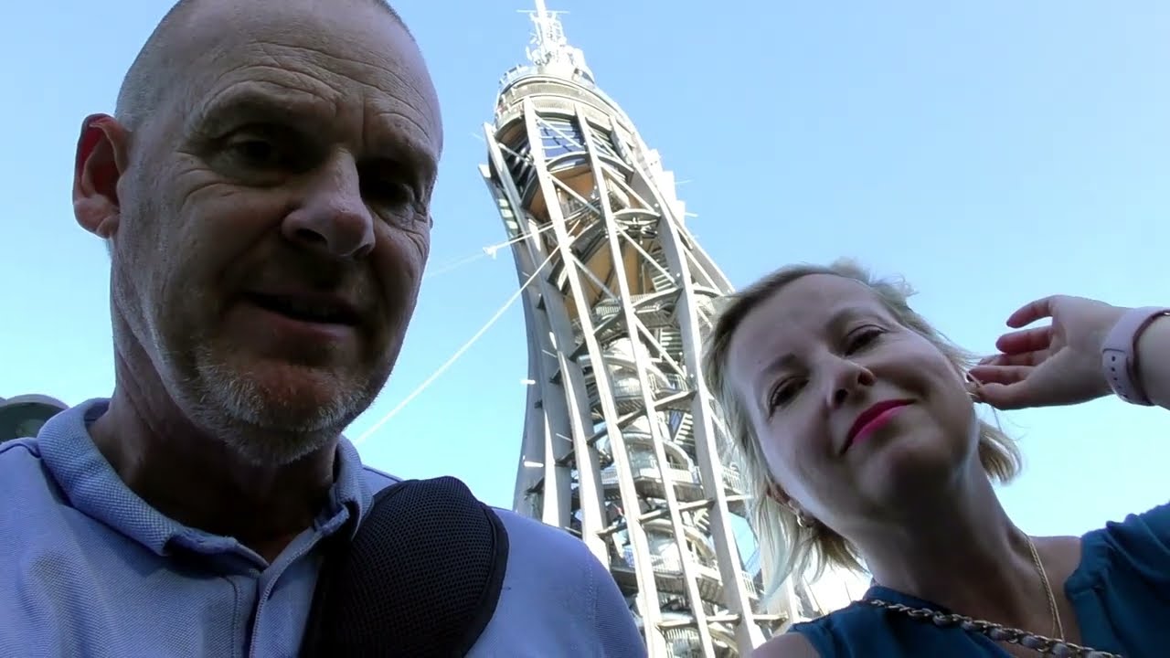 The highest wooden observation tower in the world - Pyramidenkogel, Austria
