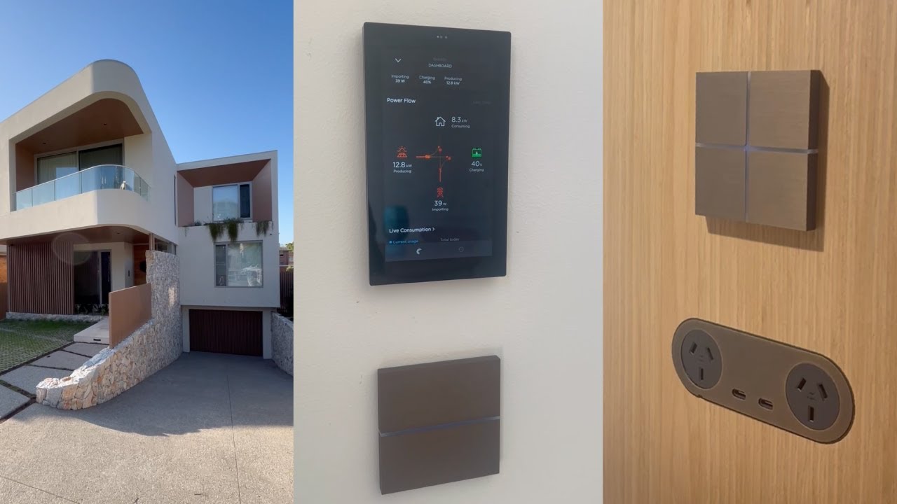 Take A Walk Through this Beautiful New Automated Home