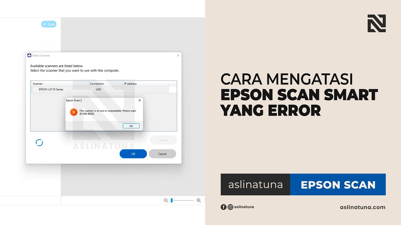Cara Mengatasi Epson Scan Smart Yang Error