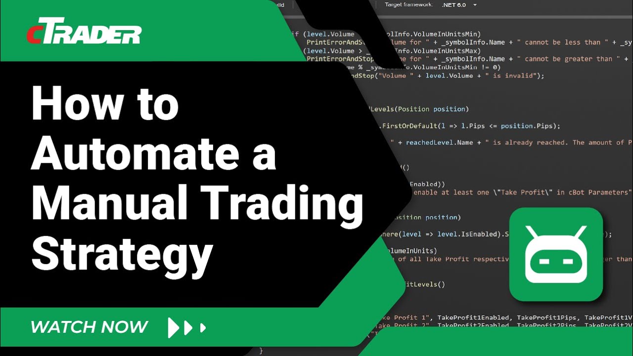 How to Automate a Manual Trading Strategy