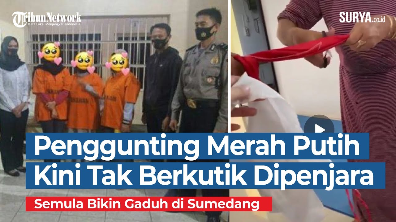 Penggunting Bendera Merah Putih di Sumedang Kini Tak Berkutik di Penjara