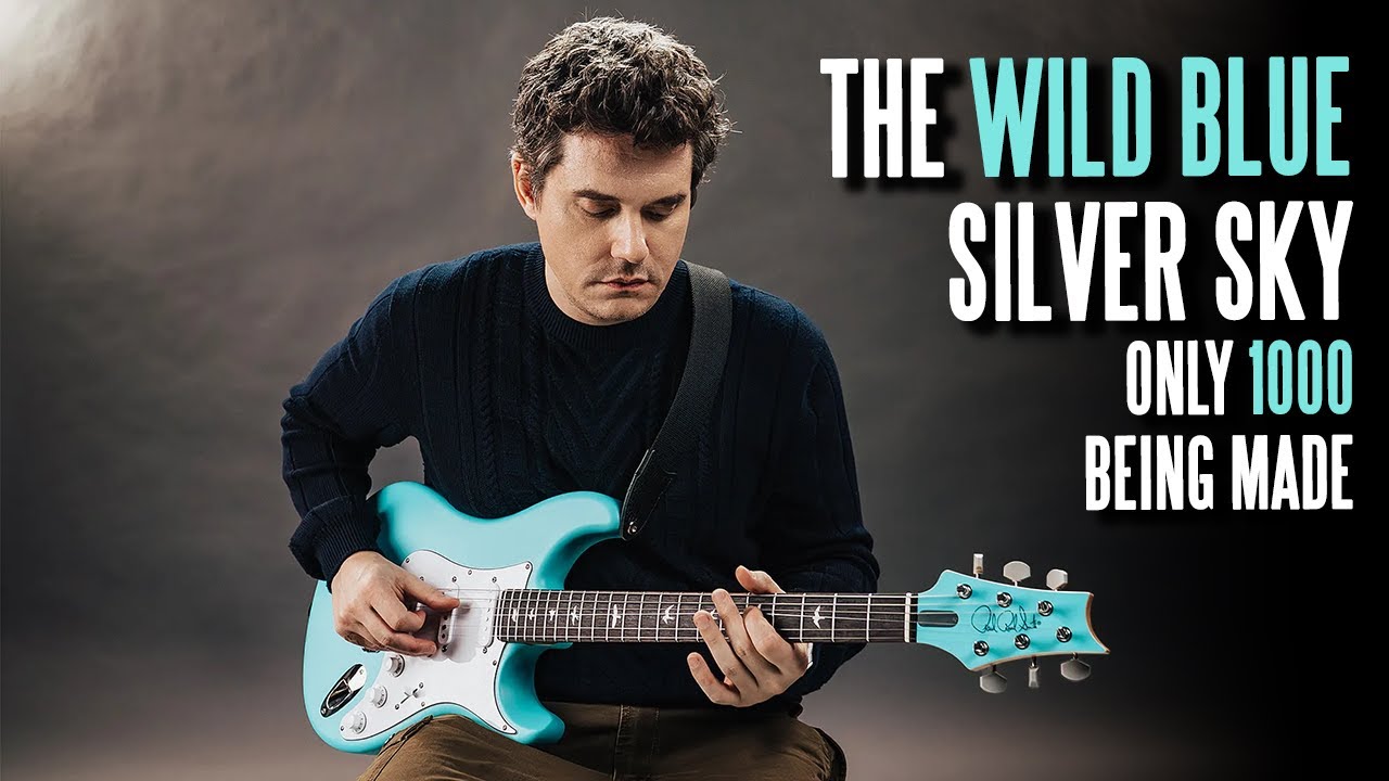 The WILD BLUE Limited Edition PRS Silver Sky
