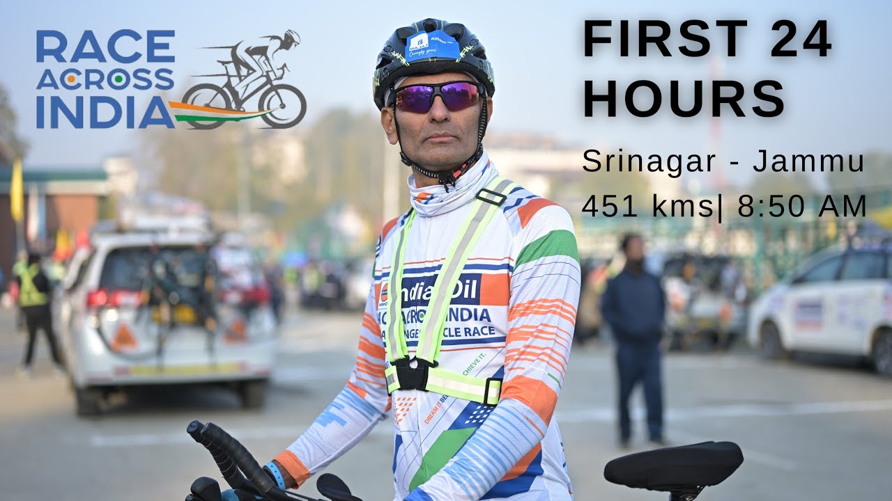 Race Across India 2.0: Deepak Amin's first 24 Hours Revealed! (451 kms)