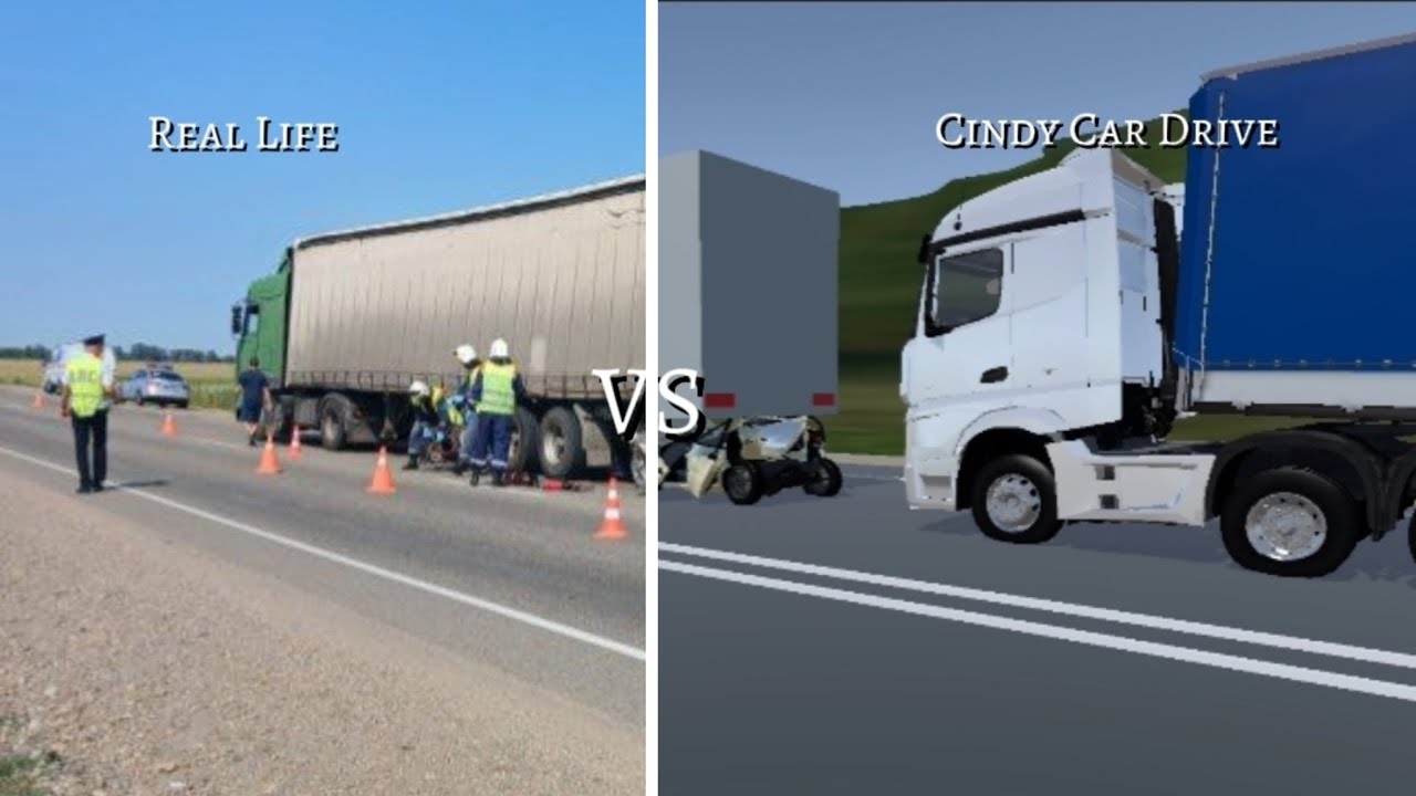 Аварии на реальных событиях в Cindy Car Drive #11