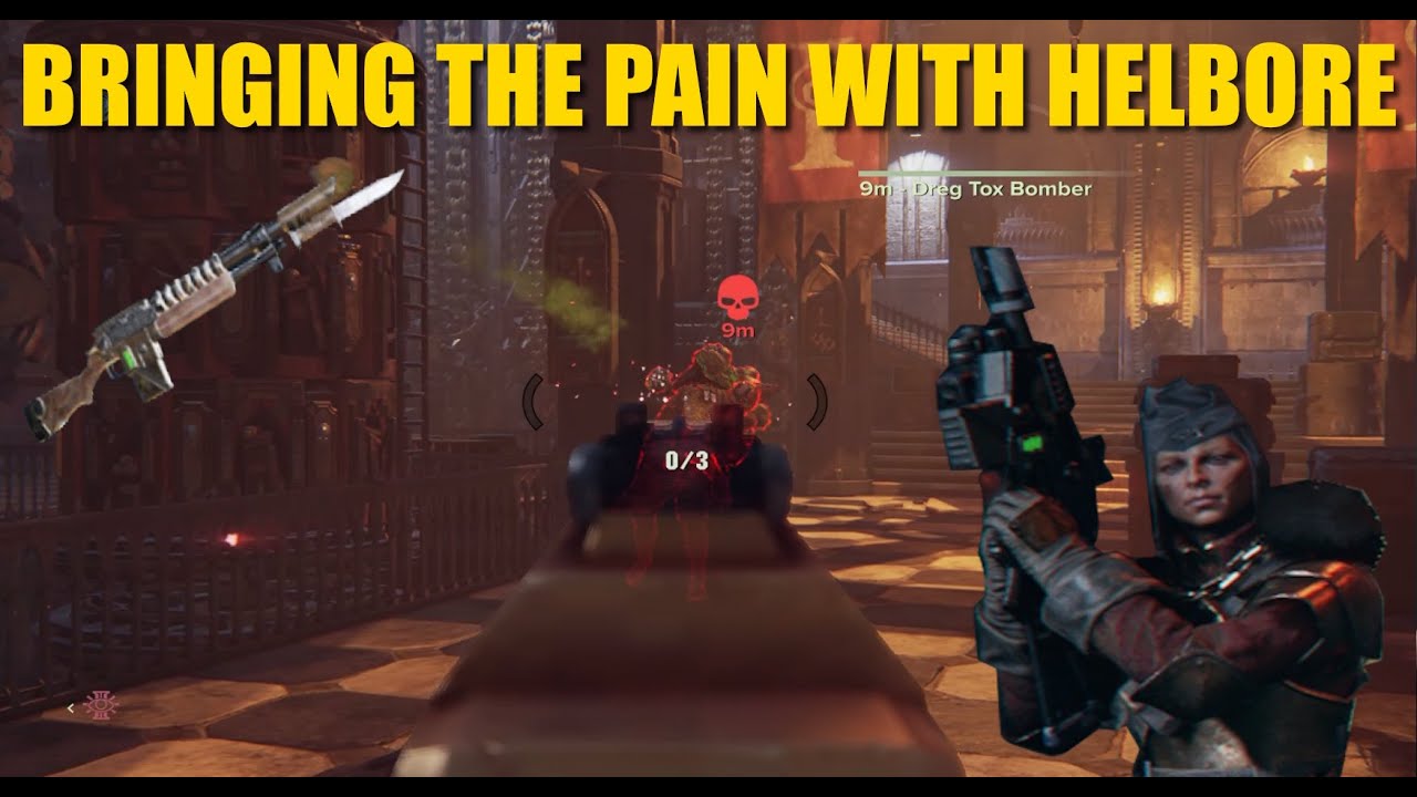 2000 hour vet brings the pain: Helbore glass cannon build in havoc 40 / Darktide / [No Commentary]