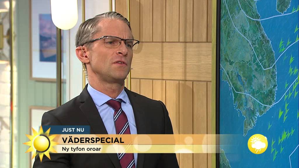 Väderspecial: Temperaturen sjunker - Nyhetsmorgon (TV4)