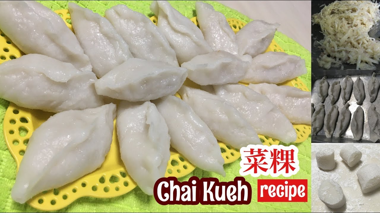 Chai Kueh/ Vegetable Dumplings ❤️ 菜粿 简单做法 | Step by Step Recipe