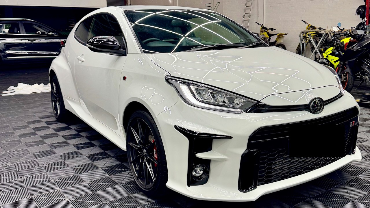 Toyota Yaris GR front end ppf