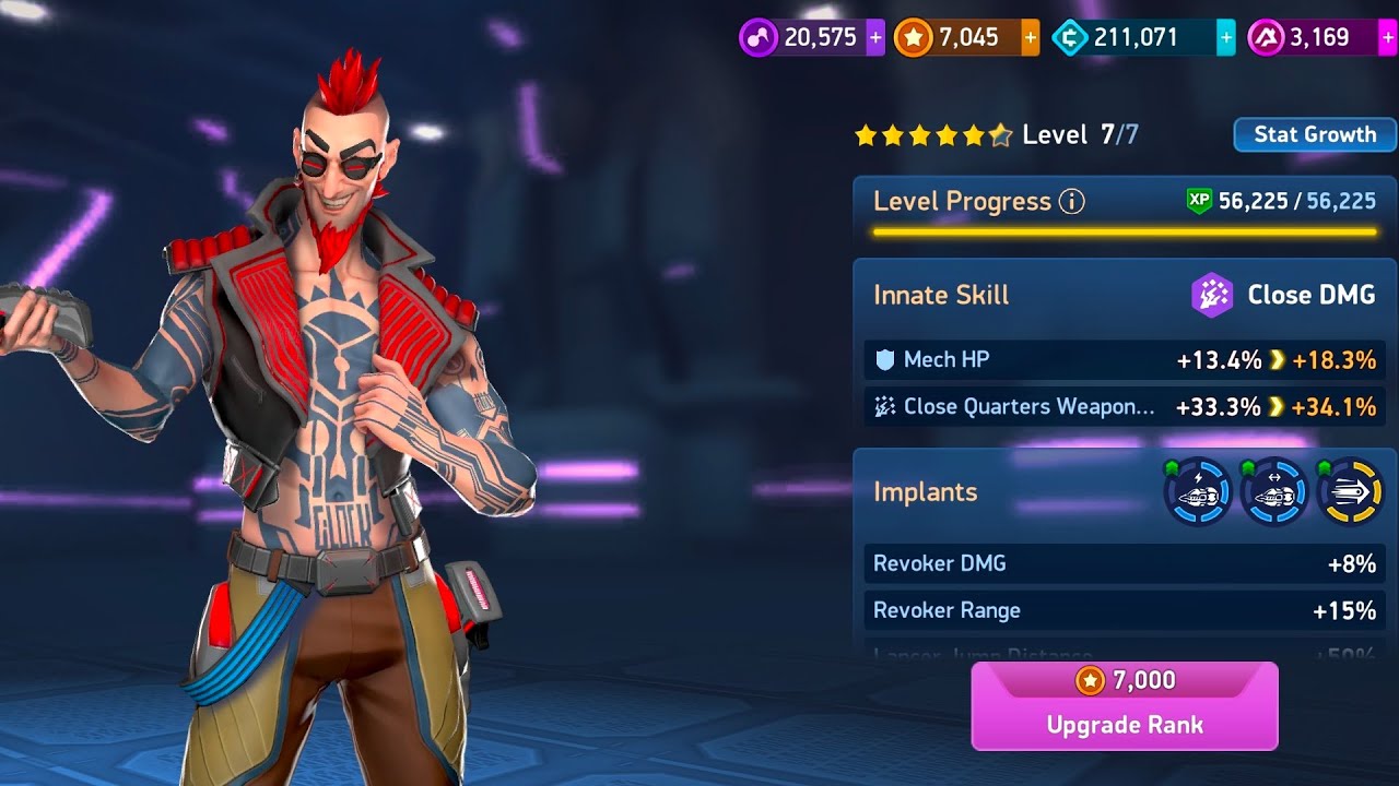 UPGRADE G LOCK IN MECH ARENA 💯🎉