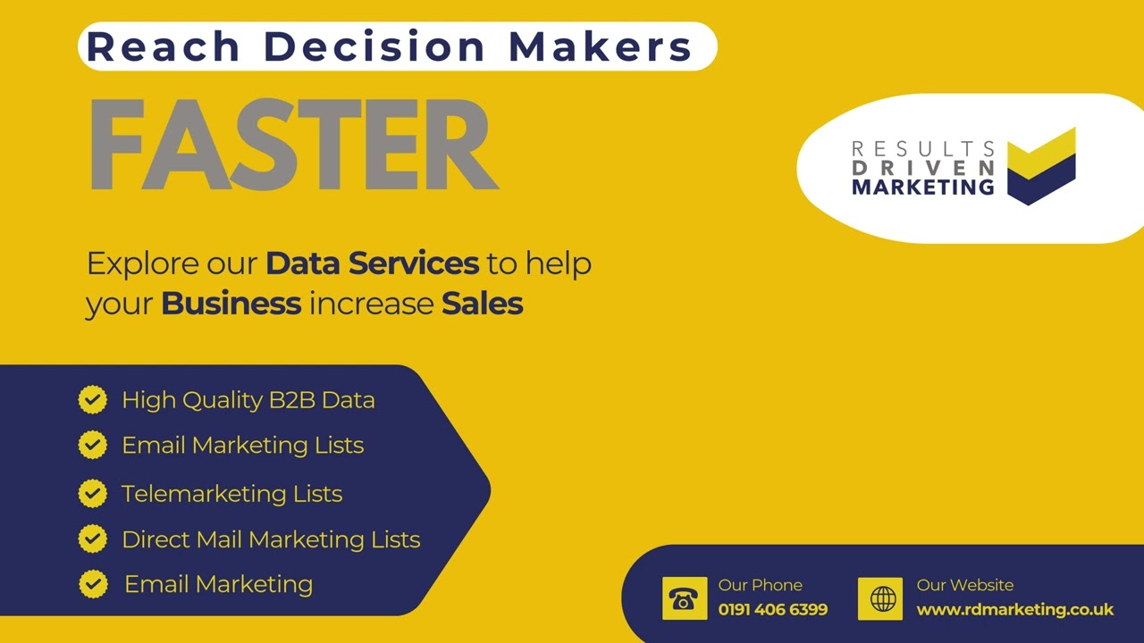 Reach Decision Makers Faster with Results Driven Marketing