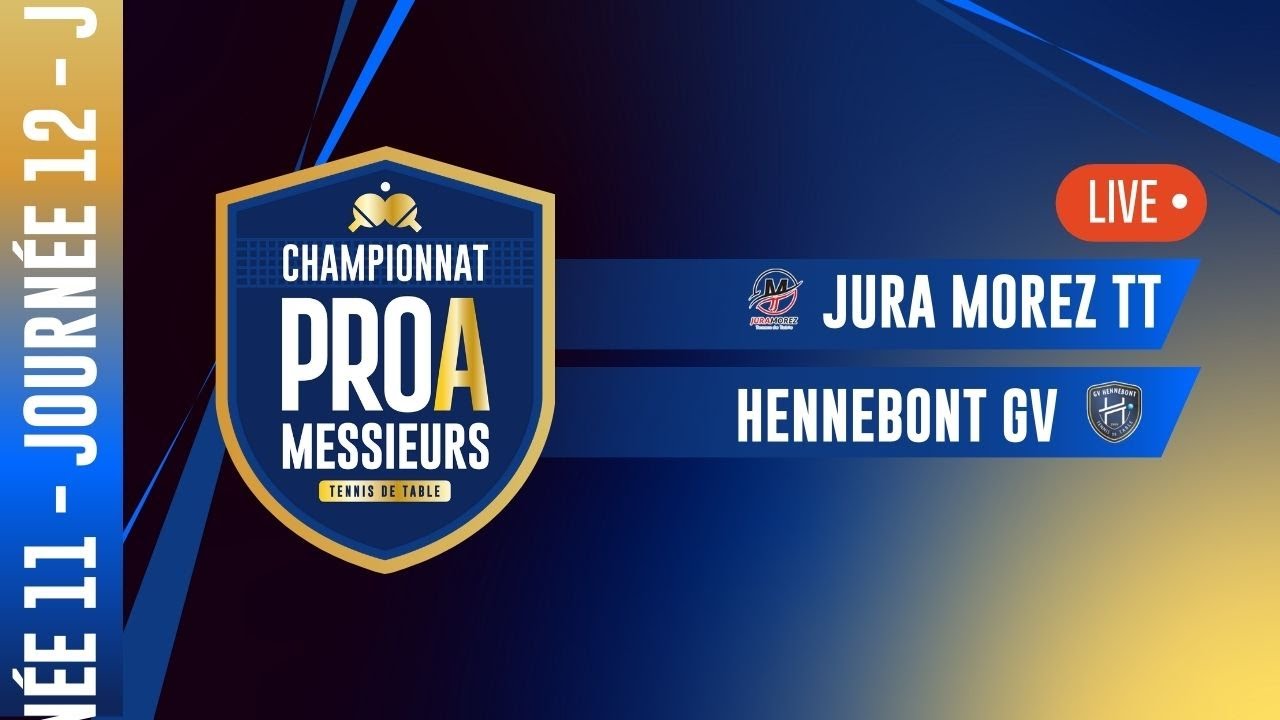 PRO A MESSIEURS | J12 | JURA MOREZ vs HENNEBONT GV