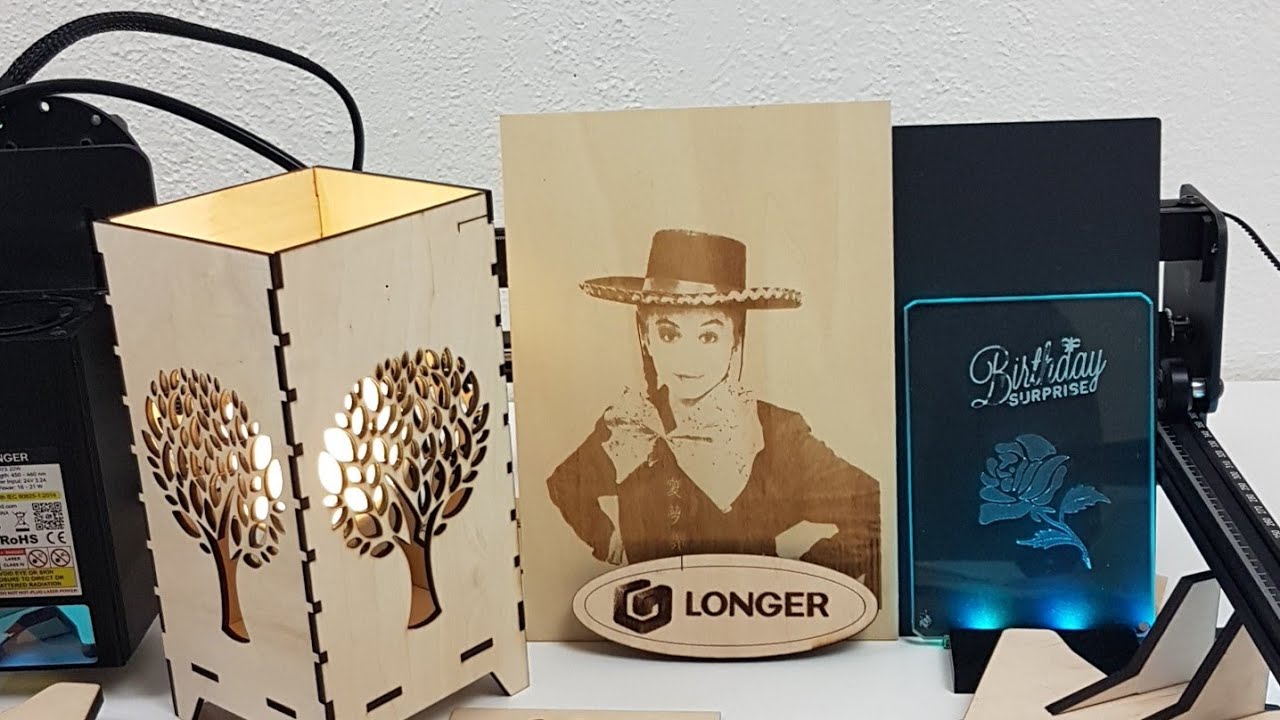 Mocna grawerka laserowa LONGER RAY 5 o mocy 20W, jak zrobić kolorowy grawerunek na stali nierdzewnej