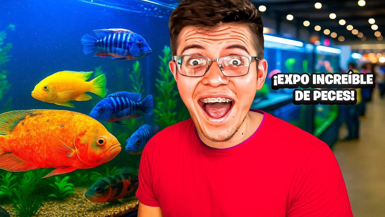 🔥 ¡VISITAMOS la EXPO MÁS IMPRESIONANTE de PECES en CDMX! 🐟😱