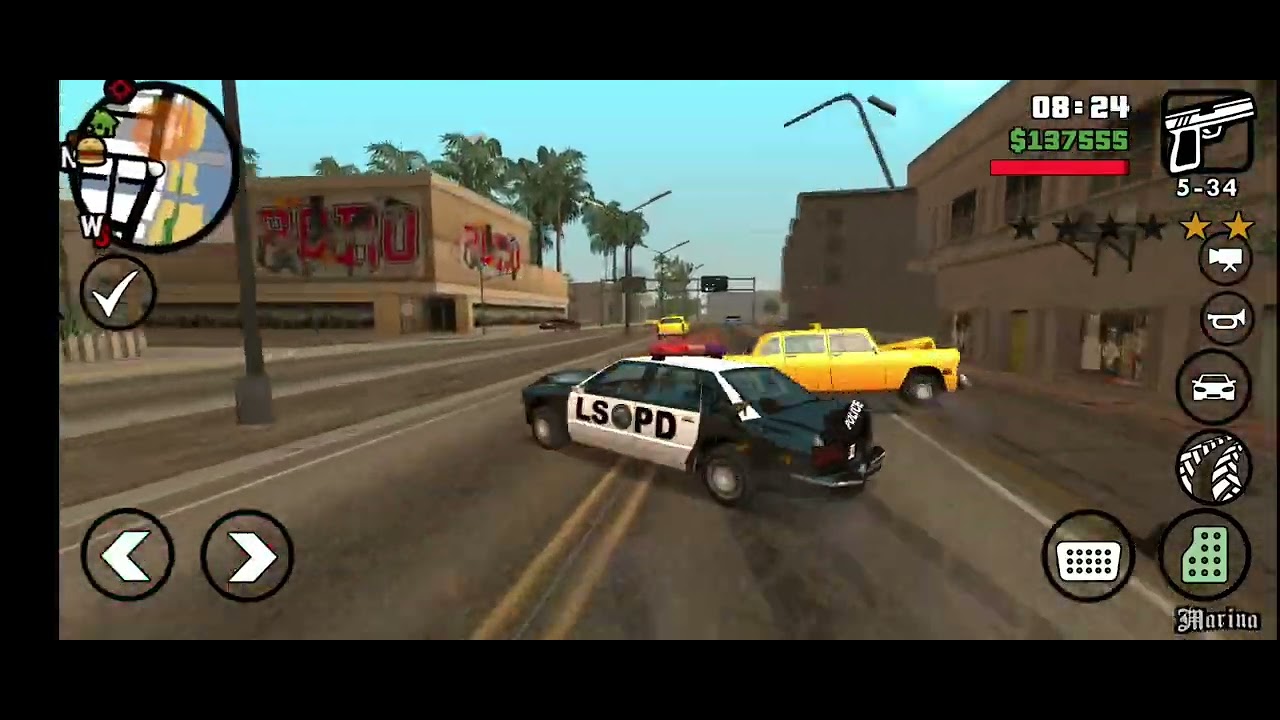 bermain gta san Andreas 