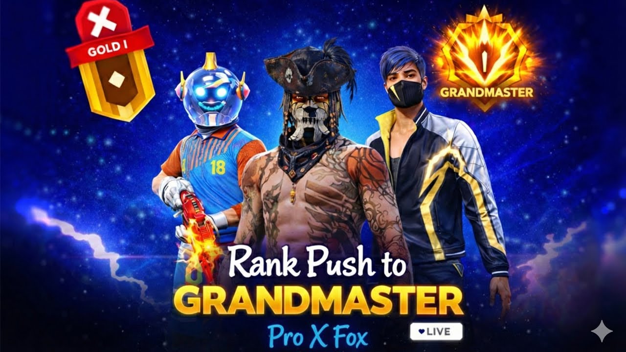 🔴 Pushing CSR Like a Beast🔥 | Road to Top 100 | Free Fire Live 💥#freefire #gaming #garenafreefire