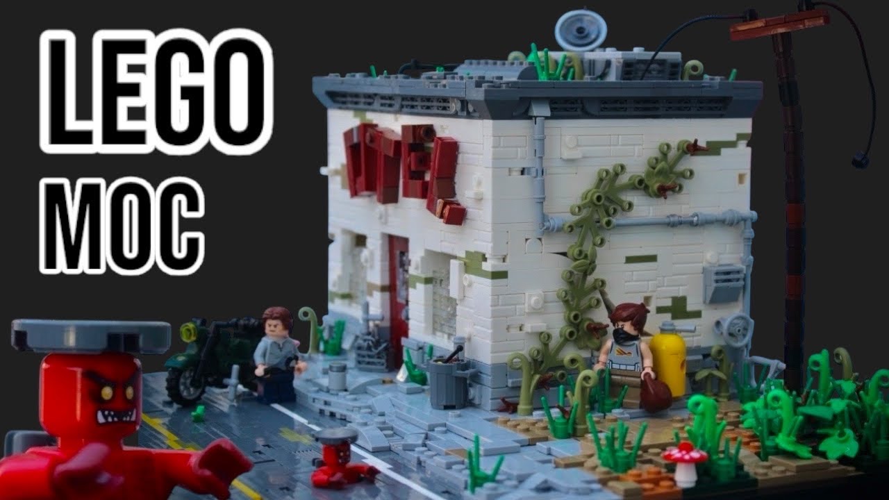 I built a LEGO Zombie Apocalypse MOC!!
