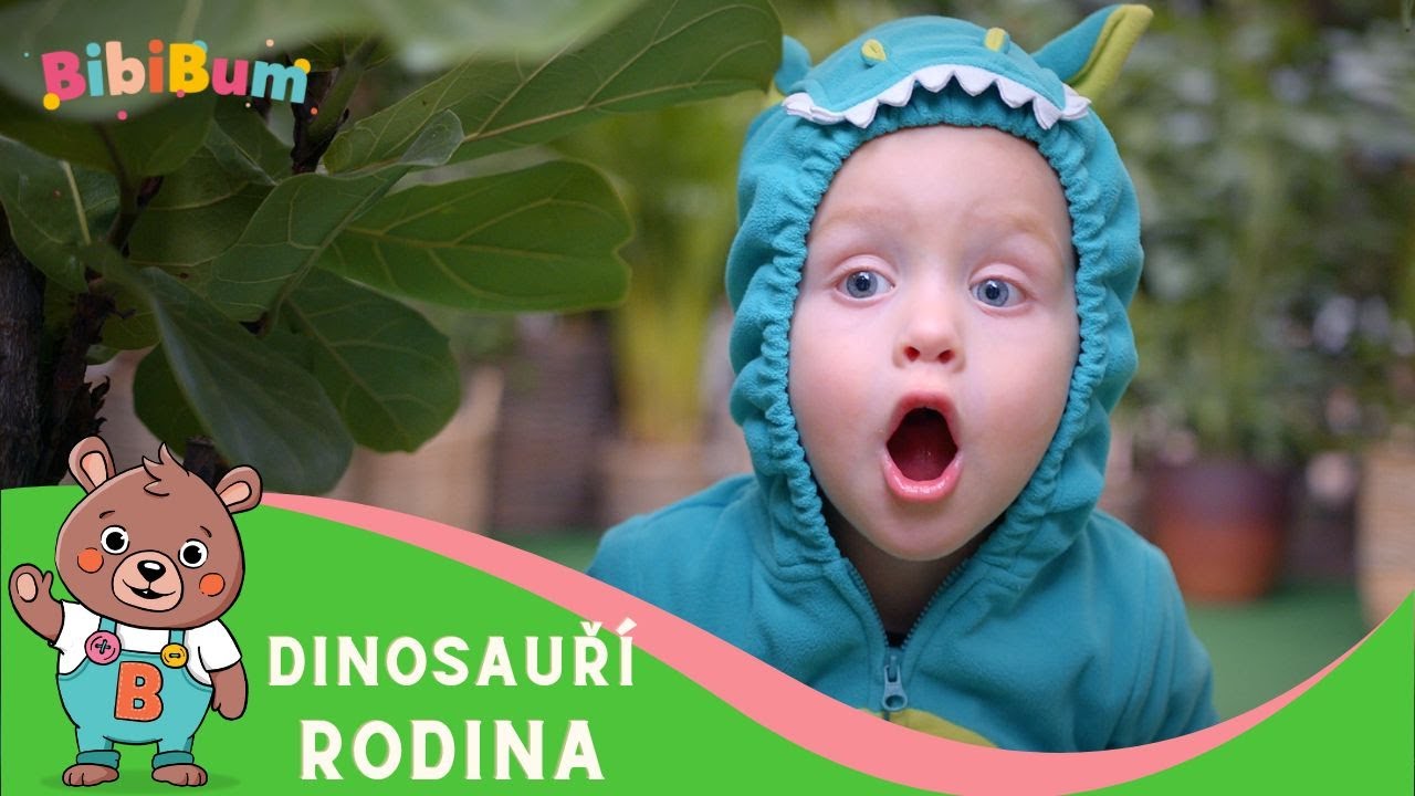 BibiBum - Dinosauř&iacute; rodina - P&iacute;sničky pro děti