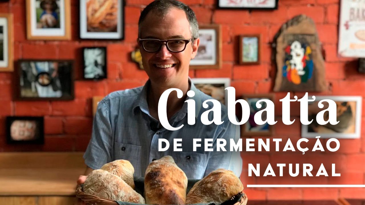 Ciabatta com Fermento Natural