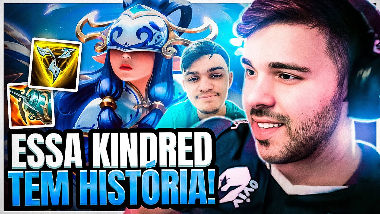 MINHA KINDRED DEU UMA AULA PRO LORD SEMI!