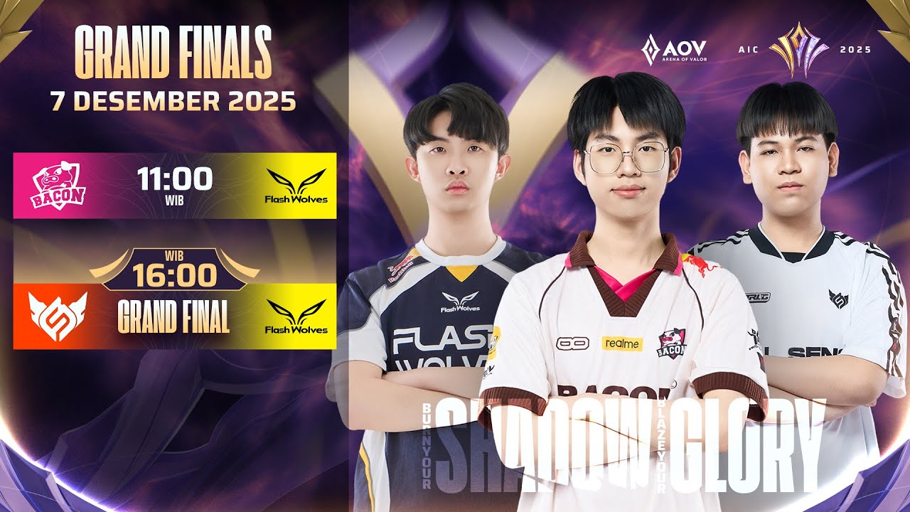Grand Finals AIC 2025 | Garena AOV Indonesia