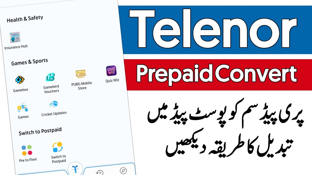 My Telenor App swatch to postpaid | Telenor sim convert postpaid