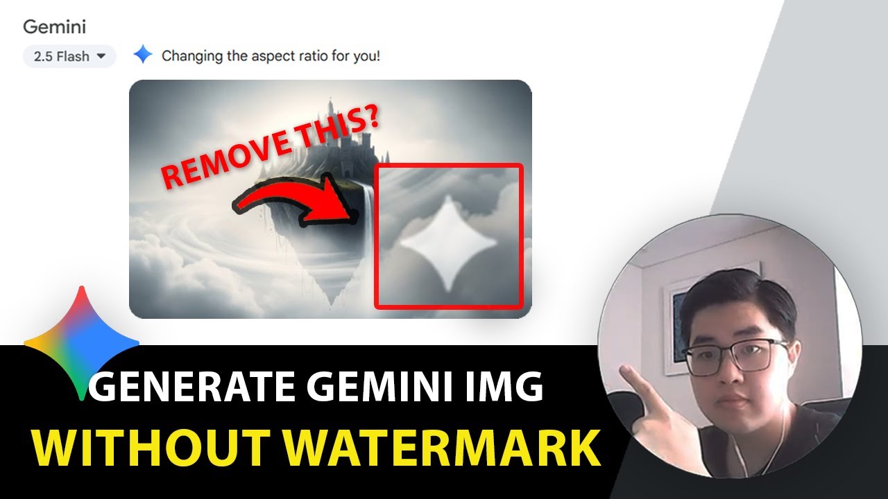 How to Create & Generate Images WITHOUT WATERMARK in Gemini AI - Nano Banana