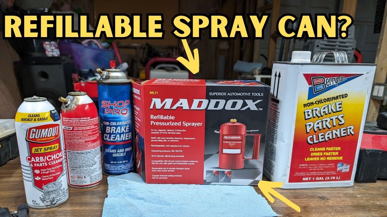 Refillable Spray Cans: The Ultimate Review