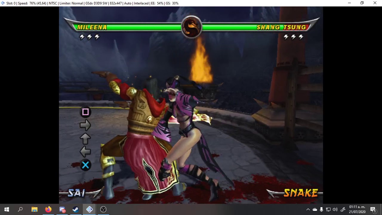 mk armageddon mileena move list