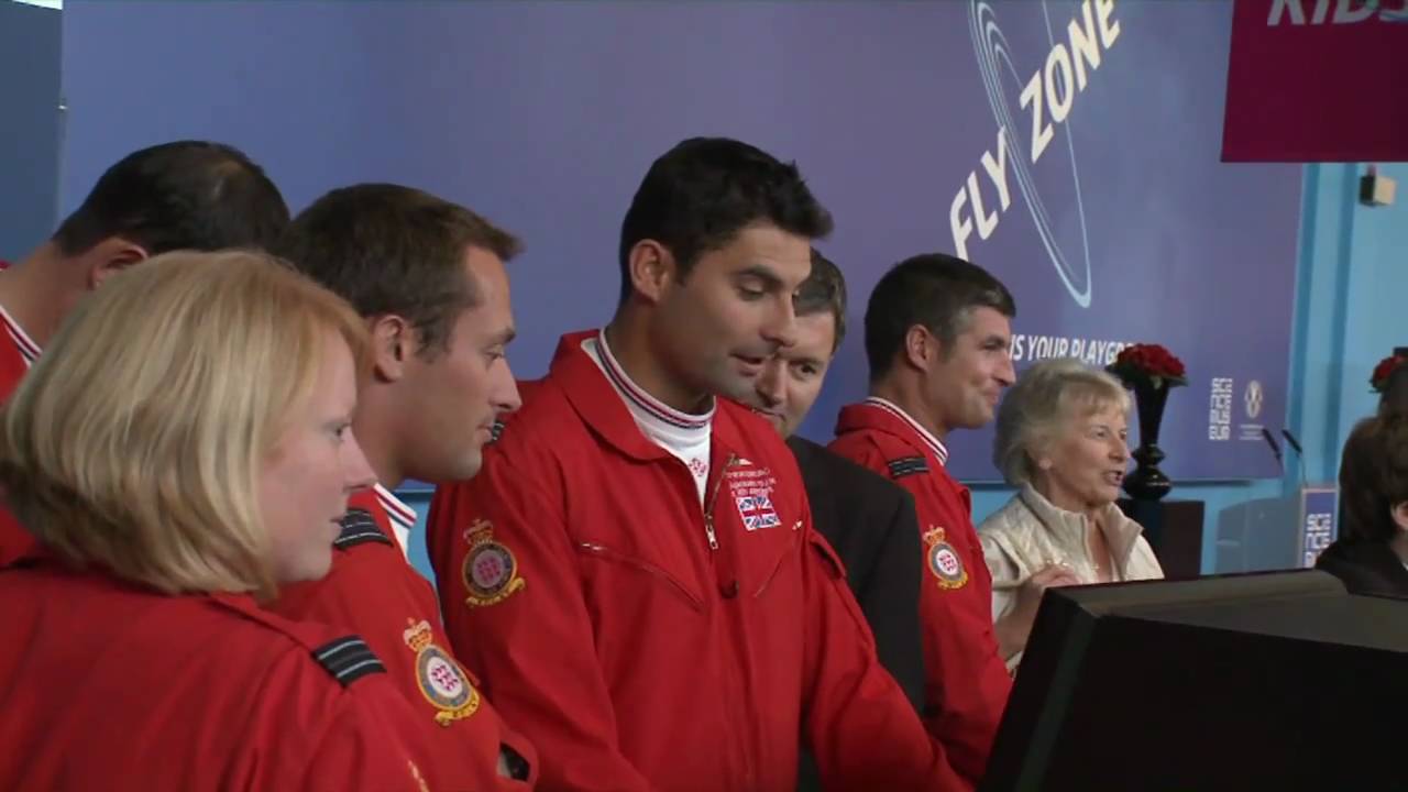 Red Arrows launch at The Science Museum, London