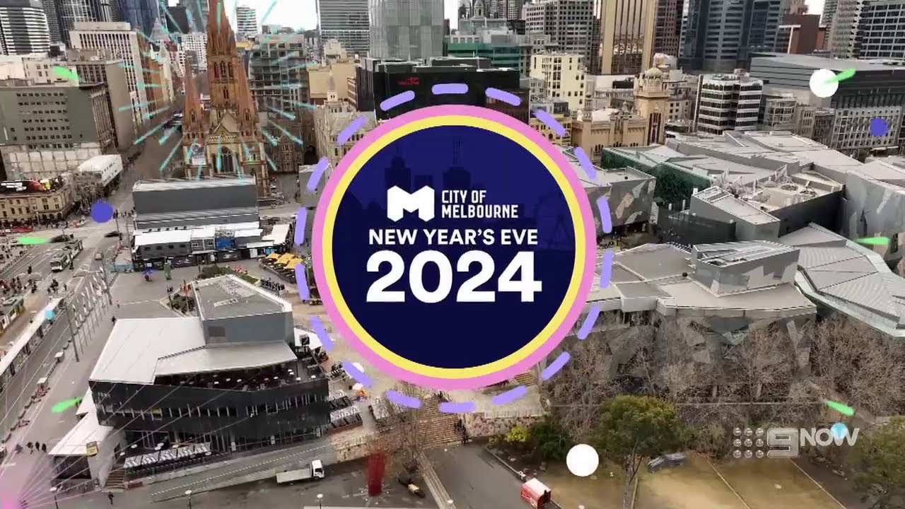 2024 City Of Melbourne NYE Fireworks - Full Broadcast - 31/12/2024