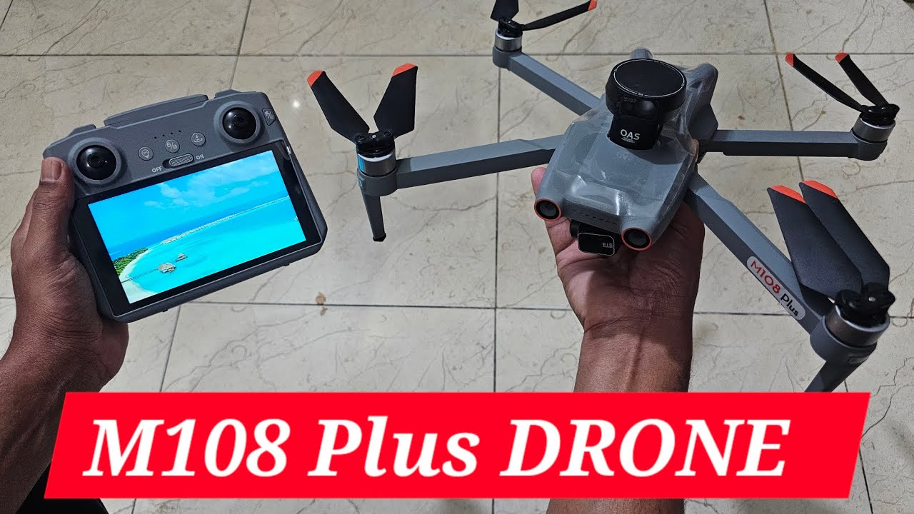 M108 Plus GPS Drone Unboxing & Review | Best Budget GPS Drone Camera 2025 | First Look