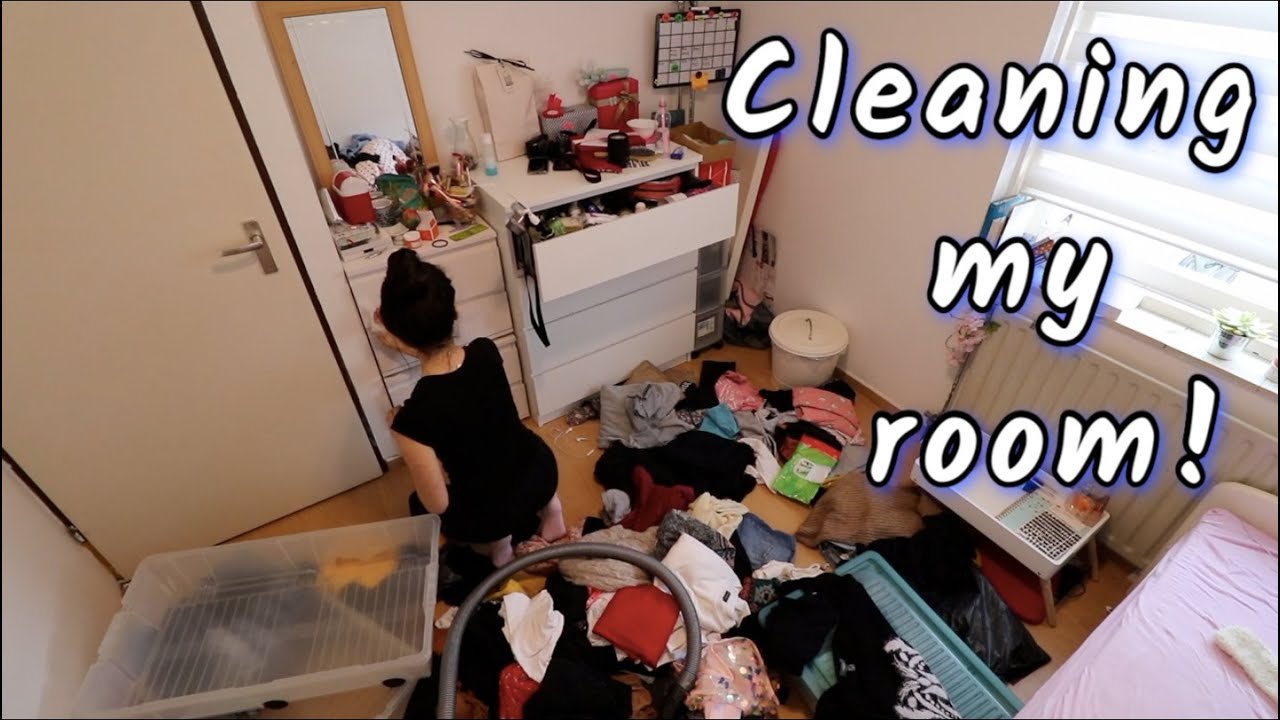 CLEANING MY ROOM! A SATISFYING TIMELAPSE!!