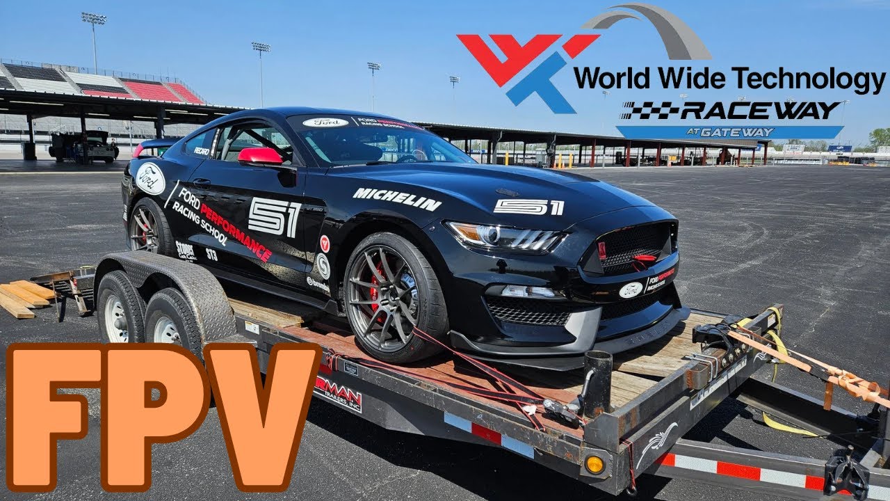 Ford Mustang GT350R Race Car POV FPV at WWT Raceway SCCA Performance Driving Experience