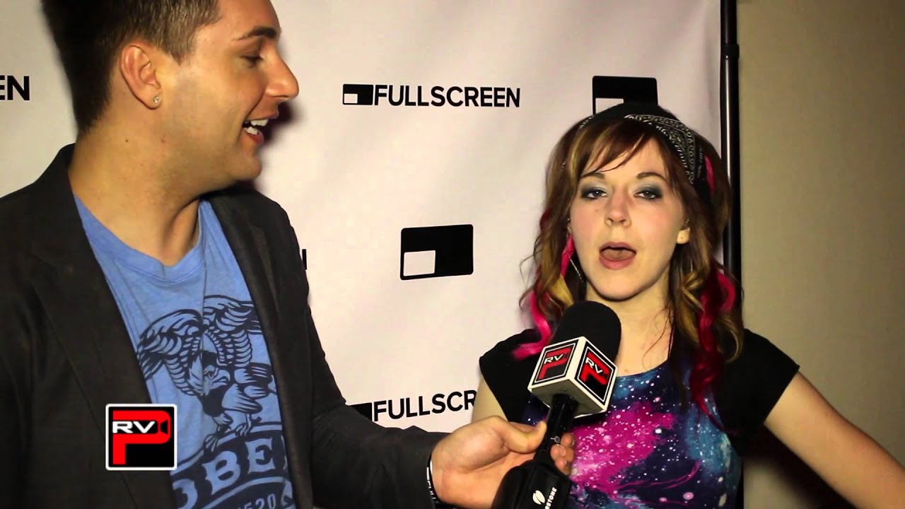 2013 Fullscreen Concert at VidCon Lindsey Stirling Interview