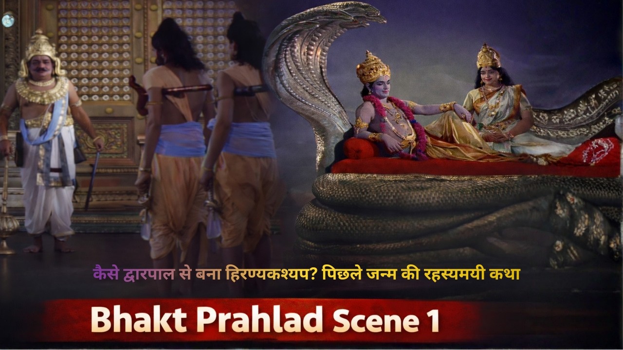 कैसे द्वारपाल से बना हिरण्यकश्यप? पिछले जन्म की रहस्यमयी कथा | Bhakt Prahlad Scene 1