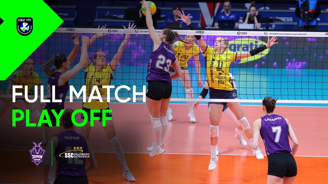 LIVE | ANKARA Zeren Spor Kulübü vs. SSC Palmberg SCHWERIN | CEV ZEREN Group CL Volley 2026 | Women