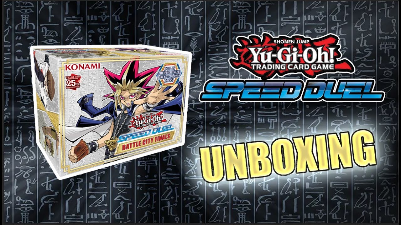 Unboxing Speed Duel Battle City Finals 
