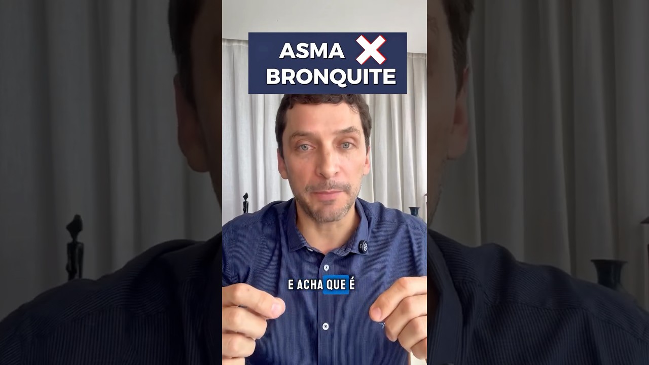 Asma x Bronquite 🫁 Voc&ecirc; sabe a diferen&ccedil;a?⁉️ #asma #bronquite #alergia #dpoc #tosse #pulm&atilde;o