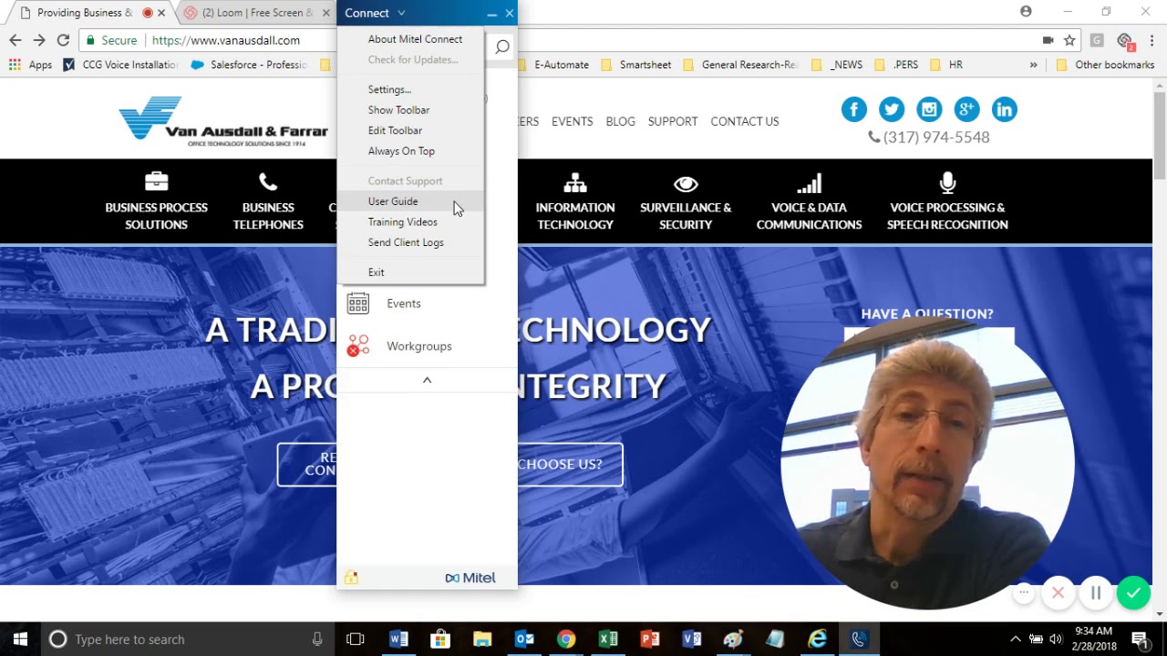 Mitel Connect Client - Intro & Basics