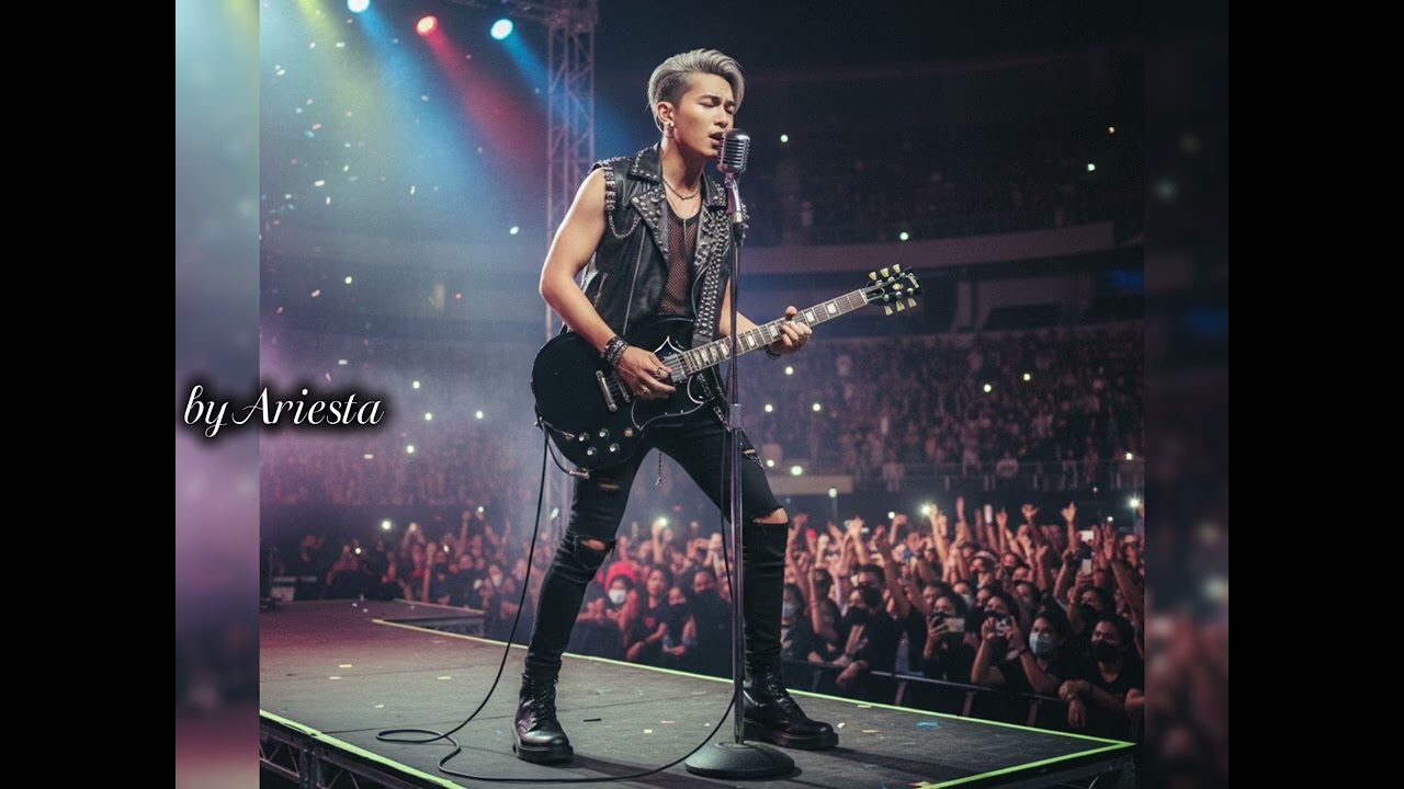 Lyrics Video |Ngetu Dalam Jam| /Stadium Rock Cinematic Ballad/