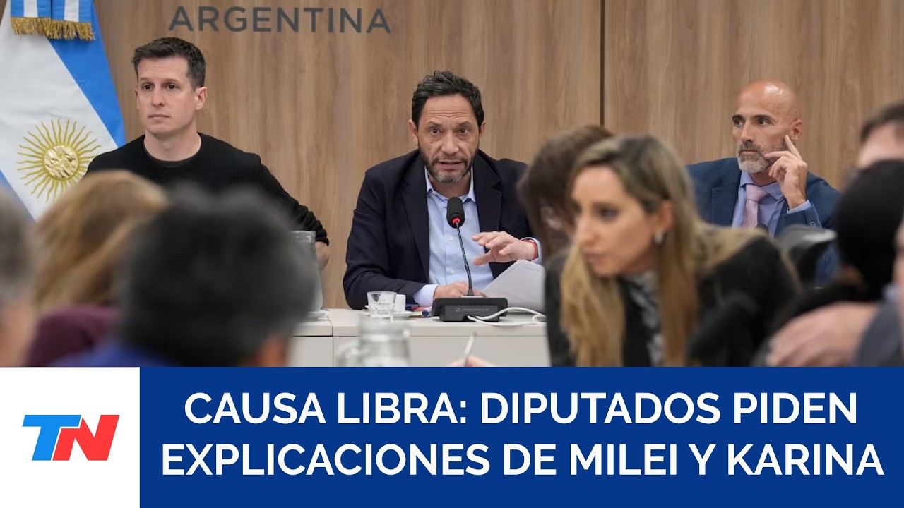 La comisión investigadora de la causa Libra pidió que Javier y Karina Milei den explicaciones