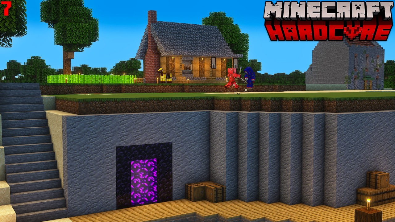 Those Pesky Piglins... | Hardcore Minecraft [S1] [E7]