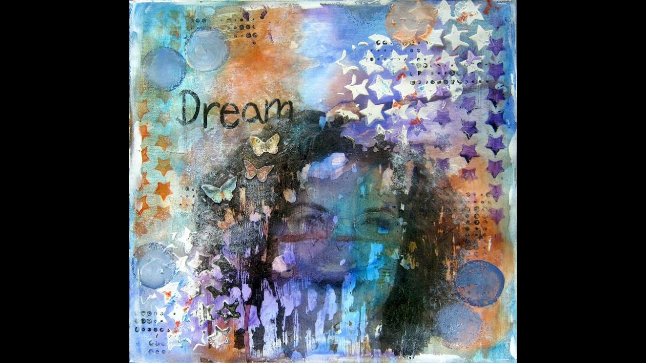 Photo transfer Mixed Media Art Journal page tutorial