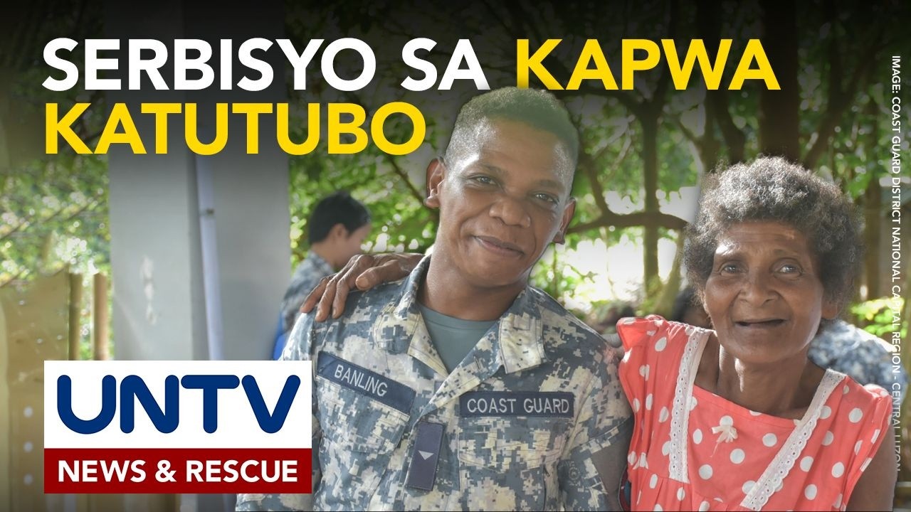 Unang Aeta sa Philippine Coast Guard, nakiisa sa outreach program sa komunidad ng mga Aeta
