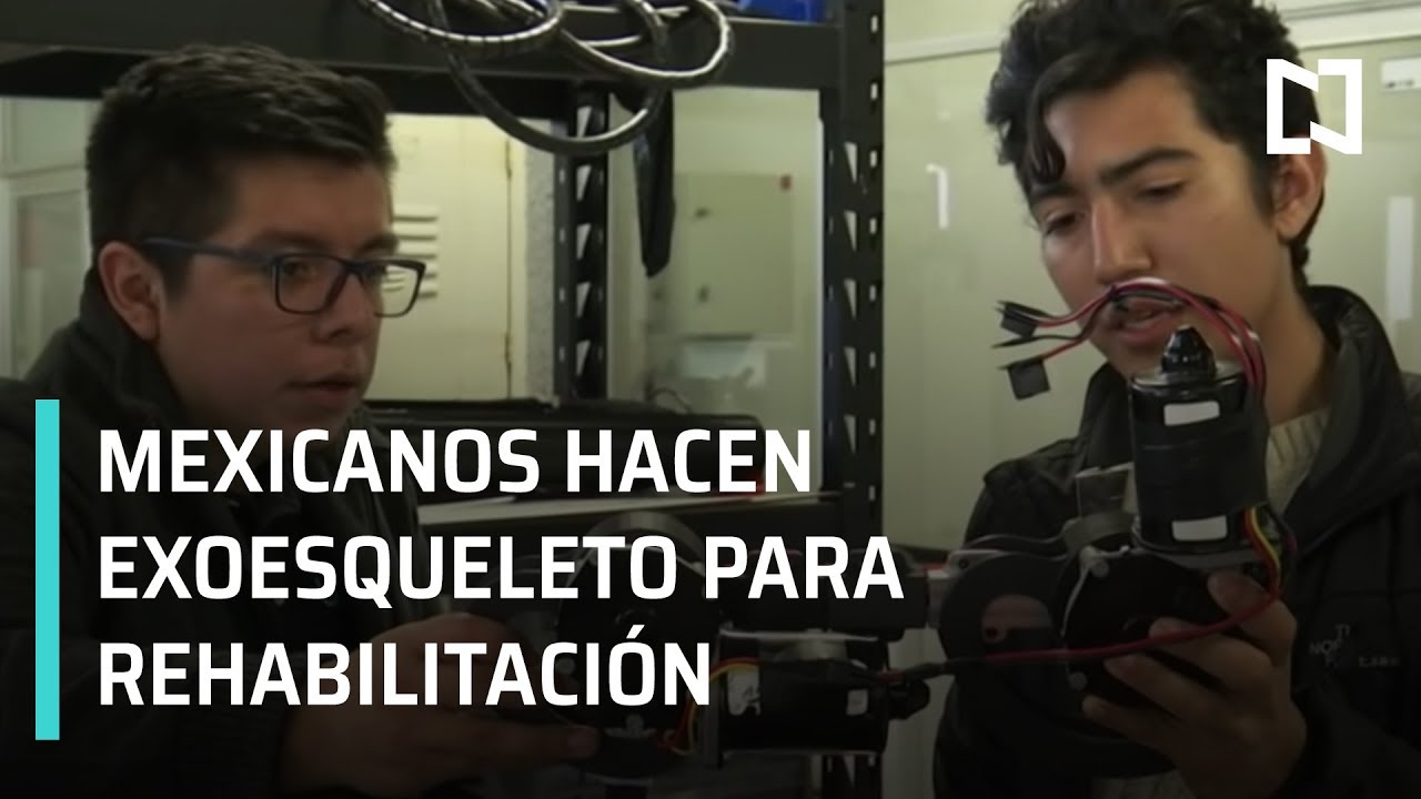 Mexicanos hacen exoesqueleto para rehabilitación ortopédica - Fractal