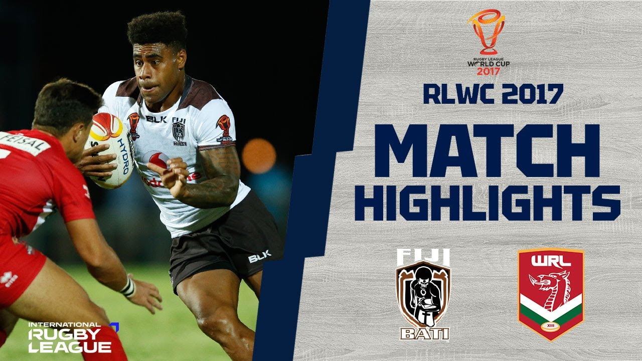 Fiji v Wales | 2017 Rugby League World Cup | Match Highlights