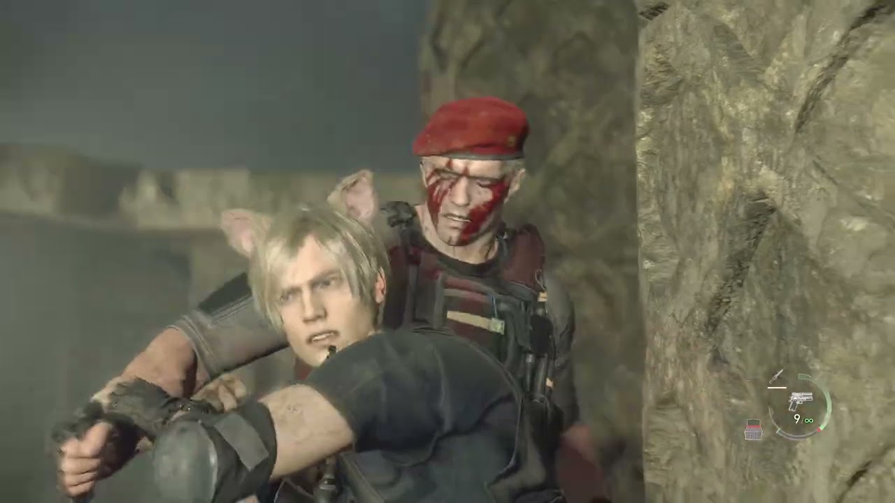 Krauser Vs Killer 7 | Resident Evil 4 Remake