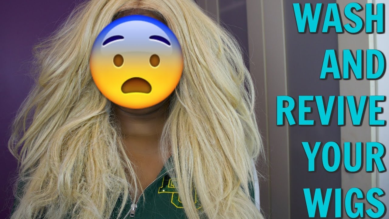 How To Wash, DRY, & REVIVE Your Synthetic Wigs